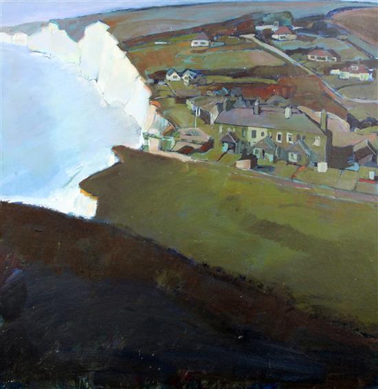 Elisabeth Lawrence Birling Gap, 36 x 36in., unframed